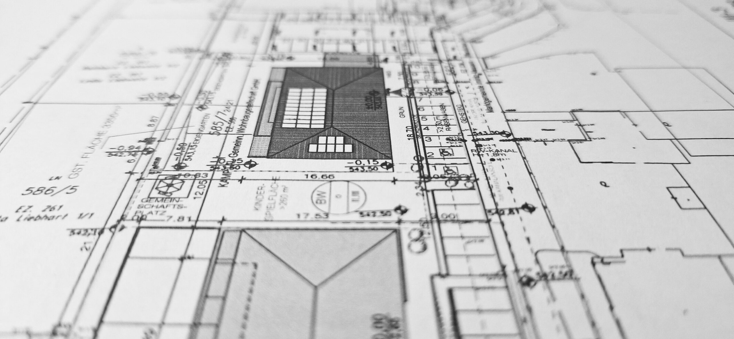 Planaufnahme Lageplan